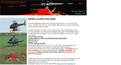Desktop Screenshot of modellhubschrauber.at
